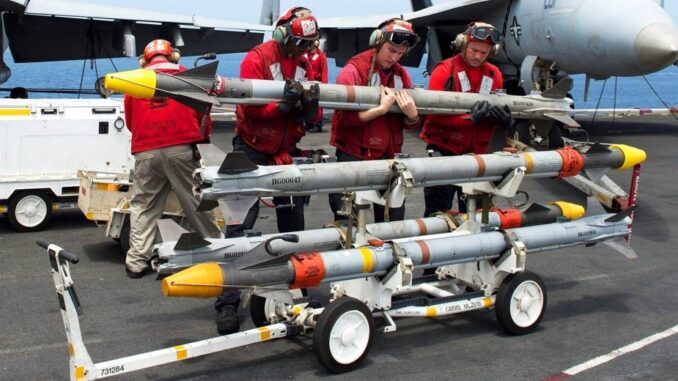 The U.S. Air Force and U.S. Navy are currently using the AIM-9X Block II (Picture source: U.S. Navy)