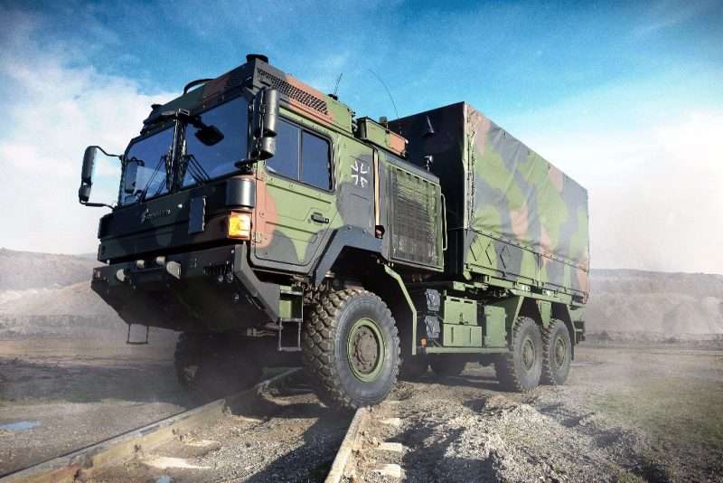Rheinmetall Bundeswehr truck