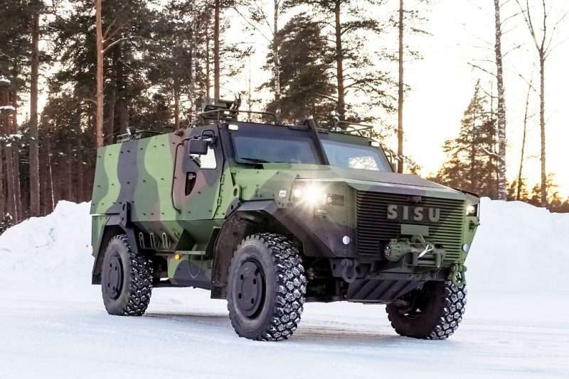 SISU GTP 4×4 off-road vehicles delivered to the Finnish Army