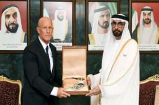 UAE’s Minister of Defense Receives Lockheed Martin’s ME Chief Executive