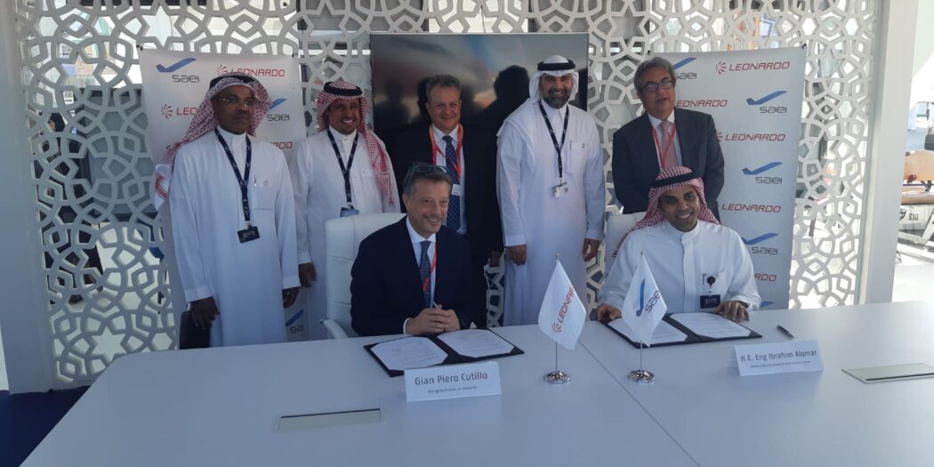 Saudia Aerospace Engineering Industries (SAEI) And Leonardo Sign ...