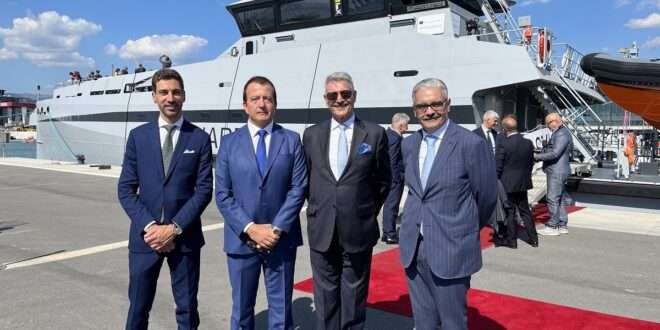 Italy’s Guardia di Finanza takes delivery of a new flagship by Damen Shipyards