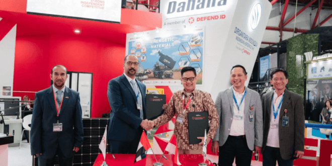 EDGE GROUP’S LAHAB SIGNS MOU WITH INDONESIA’S DAHANA AT INDO DEFENCE 2022