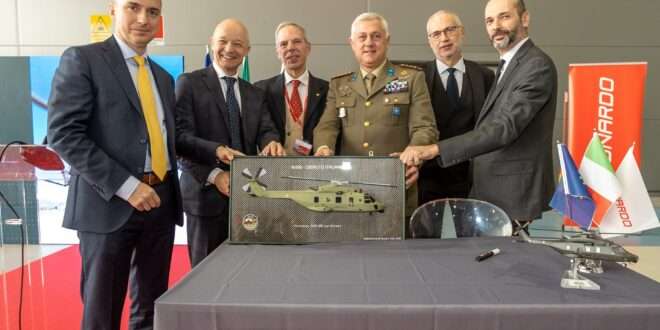 Italian Army’s UH-90A helicopter fleet handover complete
