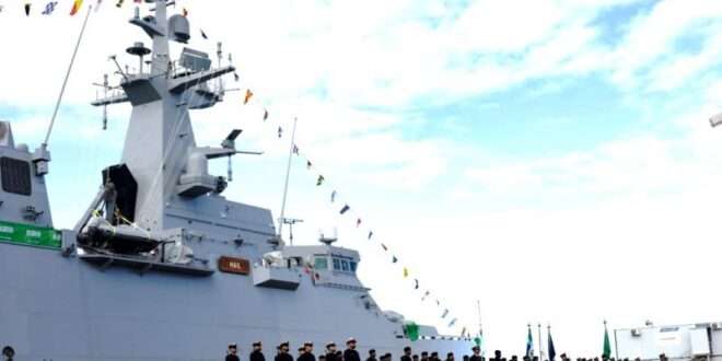 Navantia delivers to the Royal Saudi Naval Force the third corvette built in the Bay of Cádiz