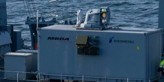 Bundeswehr successfully concludes laser weapon trials at sea