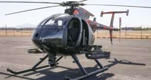 An MD Helicopter MD530F Cayuse Warrior Plus ordered by Nigeria.