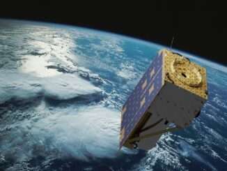 Rendering of a BlackSky satellite. Photo: BlackSky