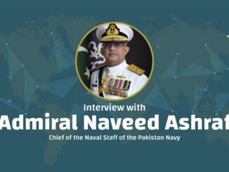 Admiral Naveed Ashraf, Chief of the Naval Staff of the Pakistan Navy