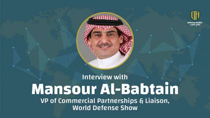 VP of Commercial Partnerships & Liaison, World Defense Show.