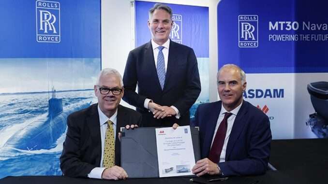 Rolls-Royce and Marand Precision Engineering naval gas turbine partnership and new Canberra Defence headquarters