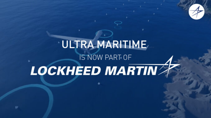 Lockheed Martin completes acquisition of Ultra Maritime